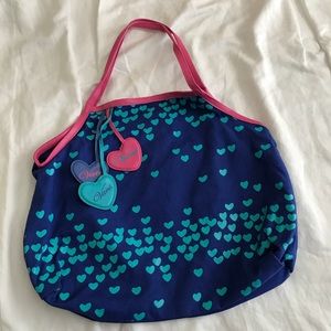 Blue vans purse